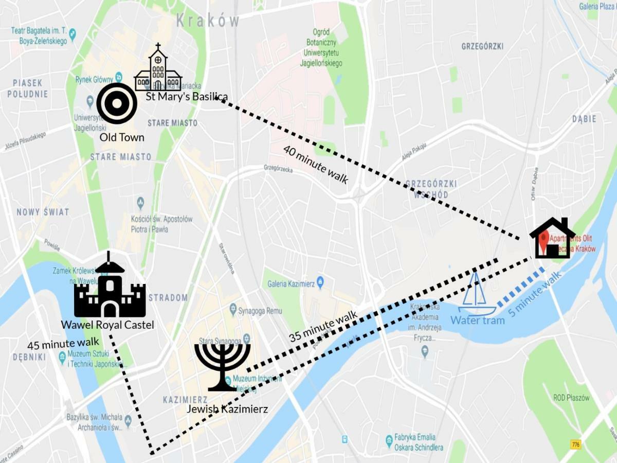 Apartments Olit Bajeczna Krasków Eksteriør bilde